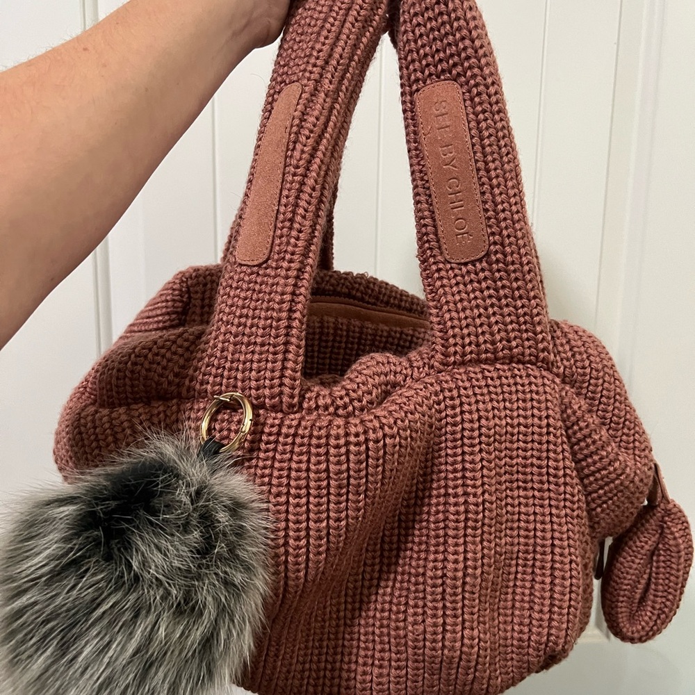 See by Chloe knit bag